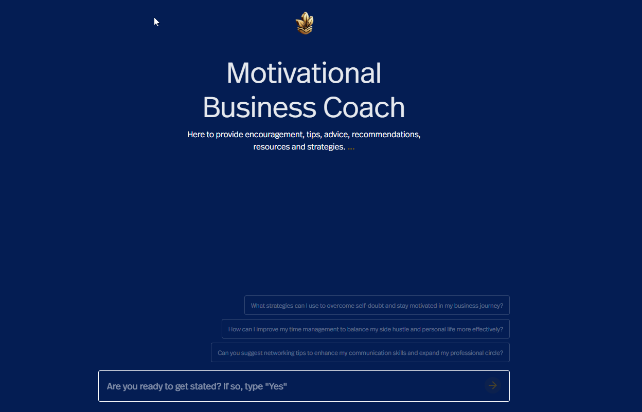 Motivational Business Coach